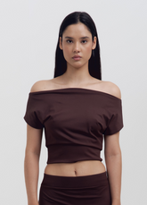 Blusa Mercedes Café